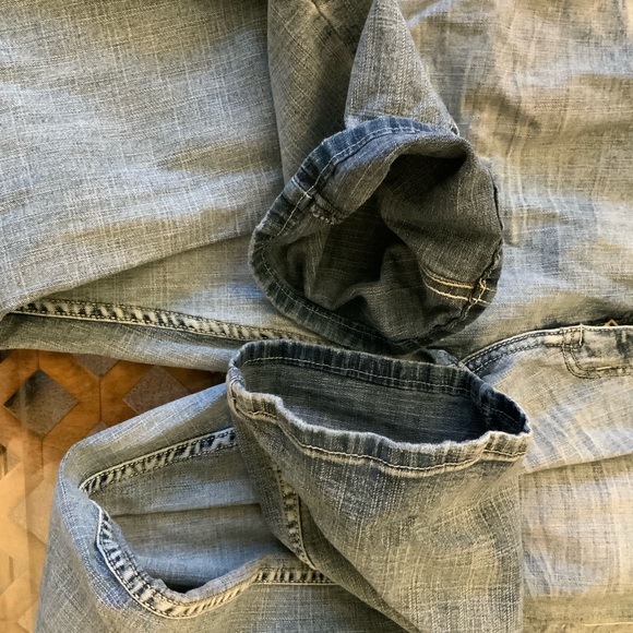 DOUBLE DOWN, DENIM STRETCH BLEND JEANS. TWINS - Picture 15 of 15
